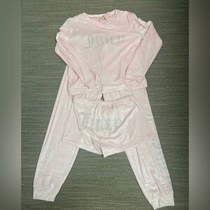 Juicy Couture Light Pink Lounge Shorts